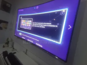 Photo - 55 Inches Original Samsung Curved Smart Tv