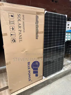 Blue Power Solar Panel Half Cut Mono 600w 144cells
