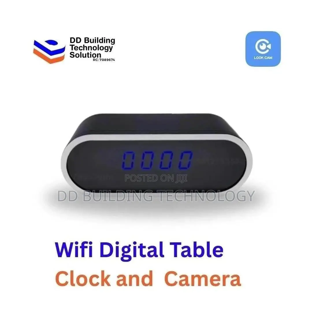 Wifi Digital Table Clock and Camera
