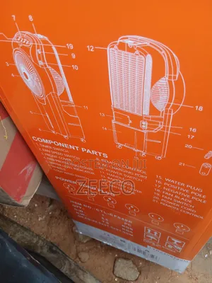12" Rechargeable Water Cooling Fan