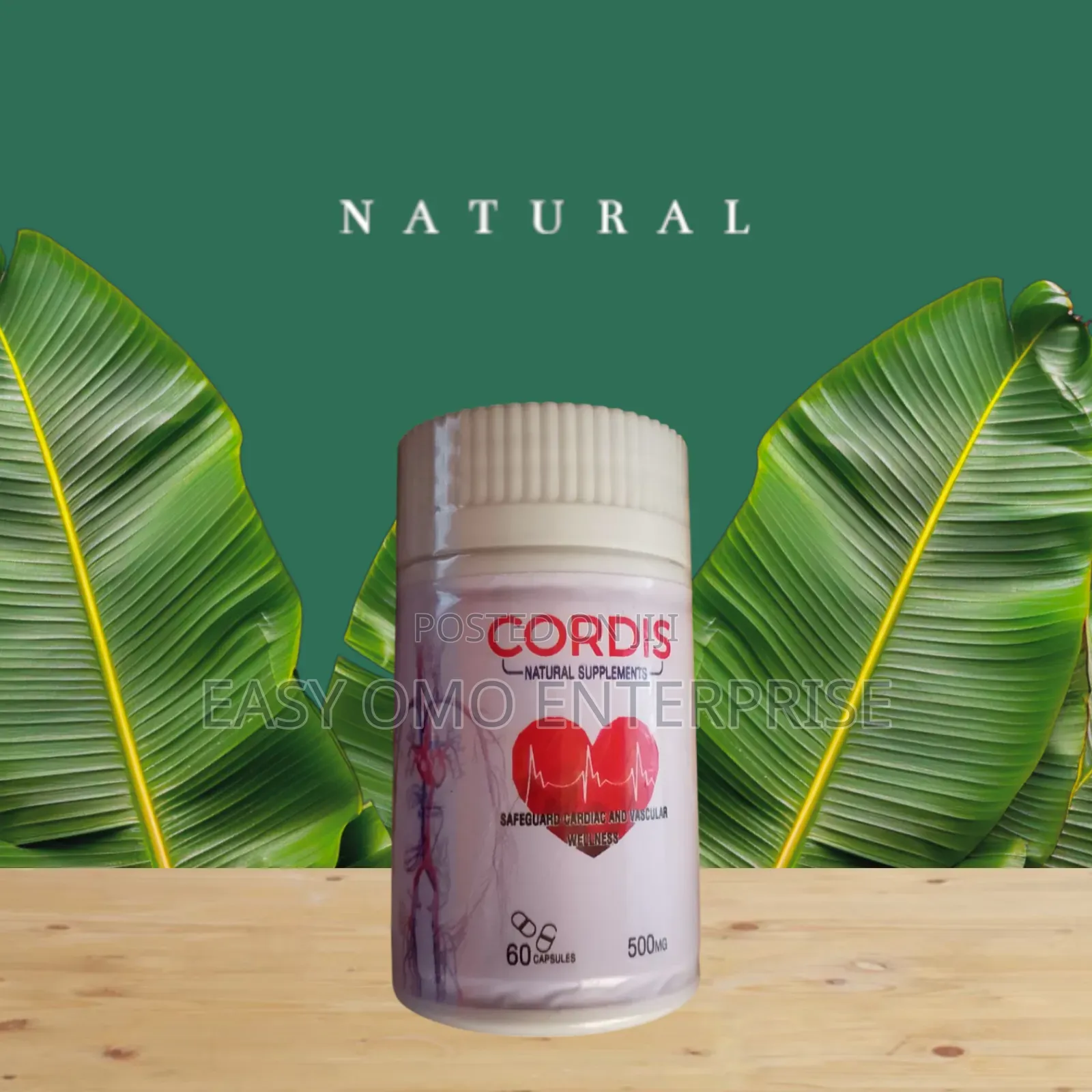 Original Cordis Natural Supplement for Bp Cholesterol