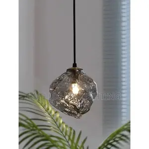 Stone Glass Shaped Bedside Drop Light