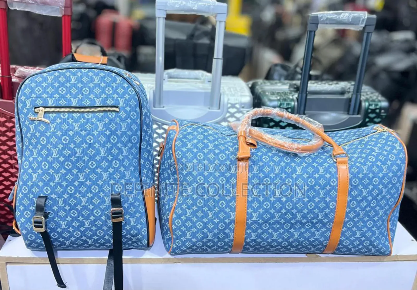 Duffle Bag Backpack Set