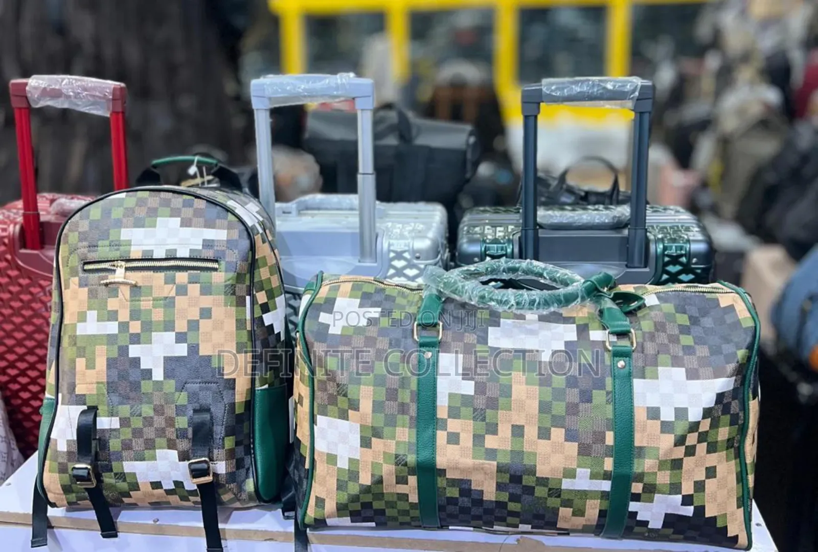 Duffle Bag Backpack Set