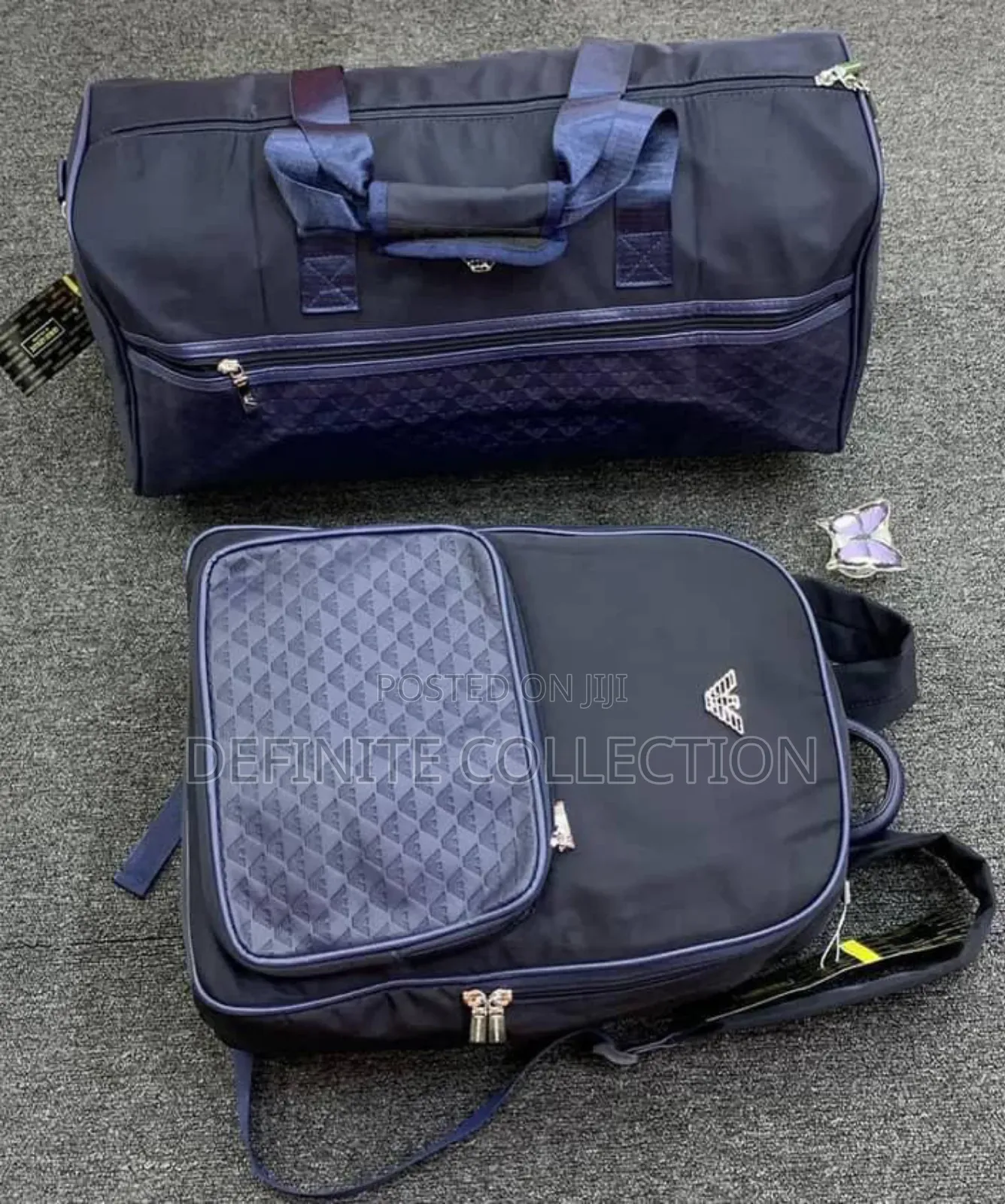 Duffle Bag Backpack Set
