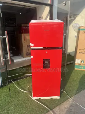 Photo - Hisense Top Freezer Refrigerator 205l Red (205drb)