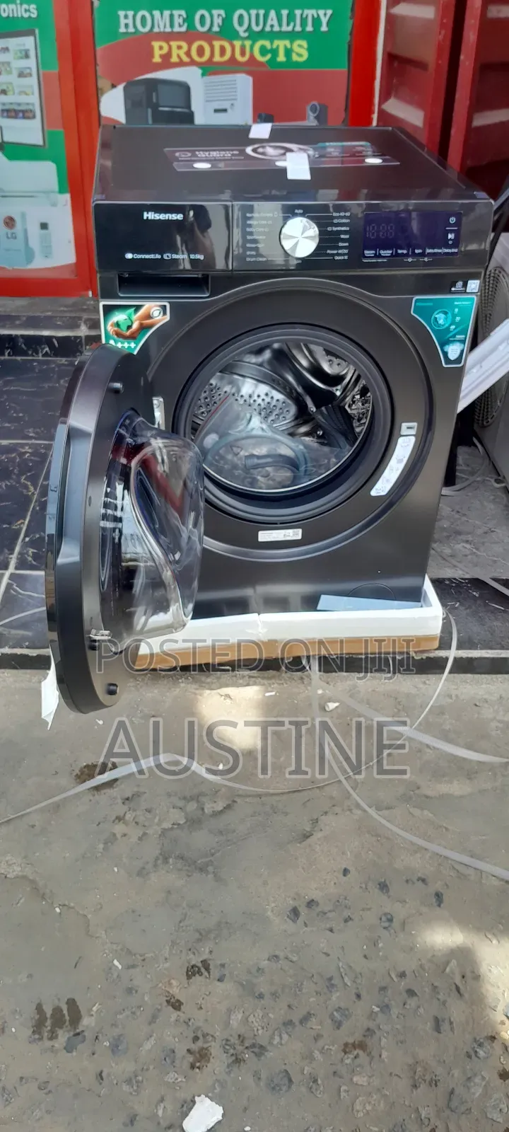 Brand New Hisense 10.5kg Inverter Front Loader Automatic(W/M