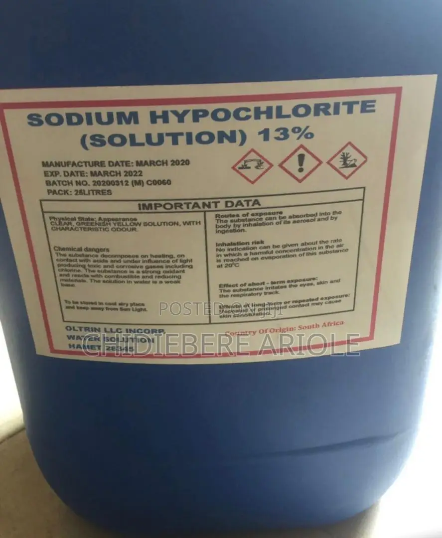 Sodium Hypochlorite (Bleach)