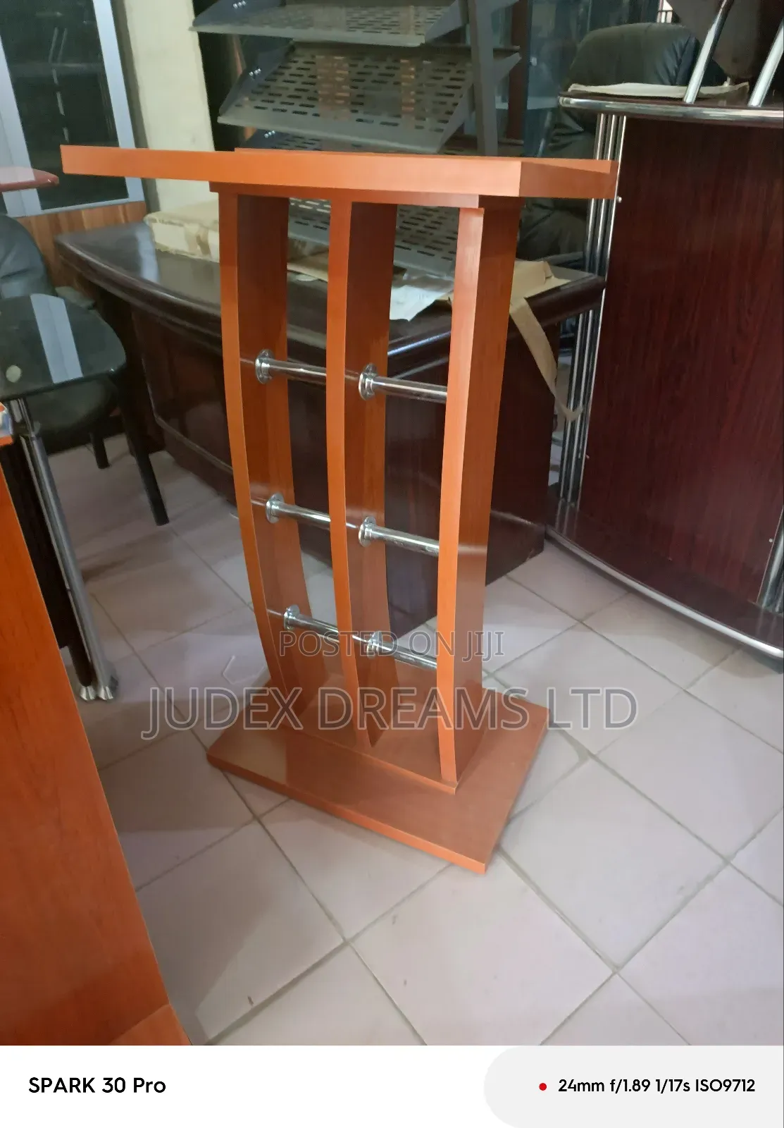 Handmade Wooden Pulpit