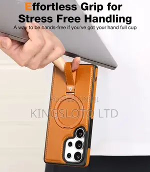 , Magnetic Series Leather Case Fpr S24/25 Ultra