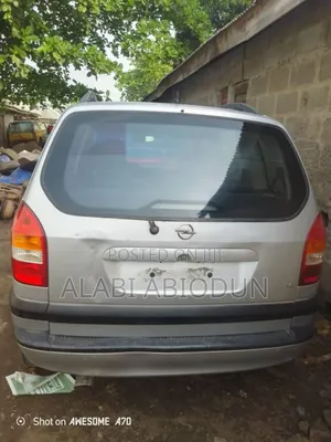 Opel Zafira 2002 Silver