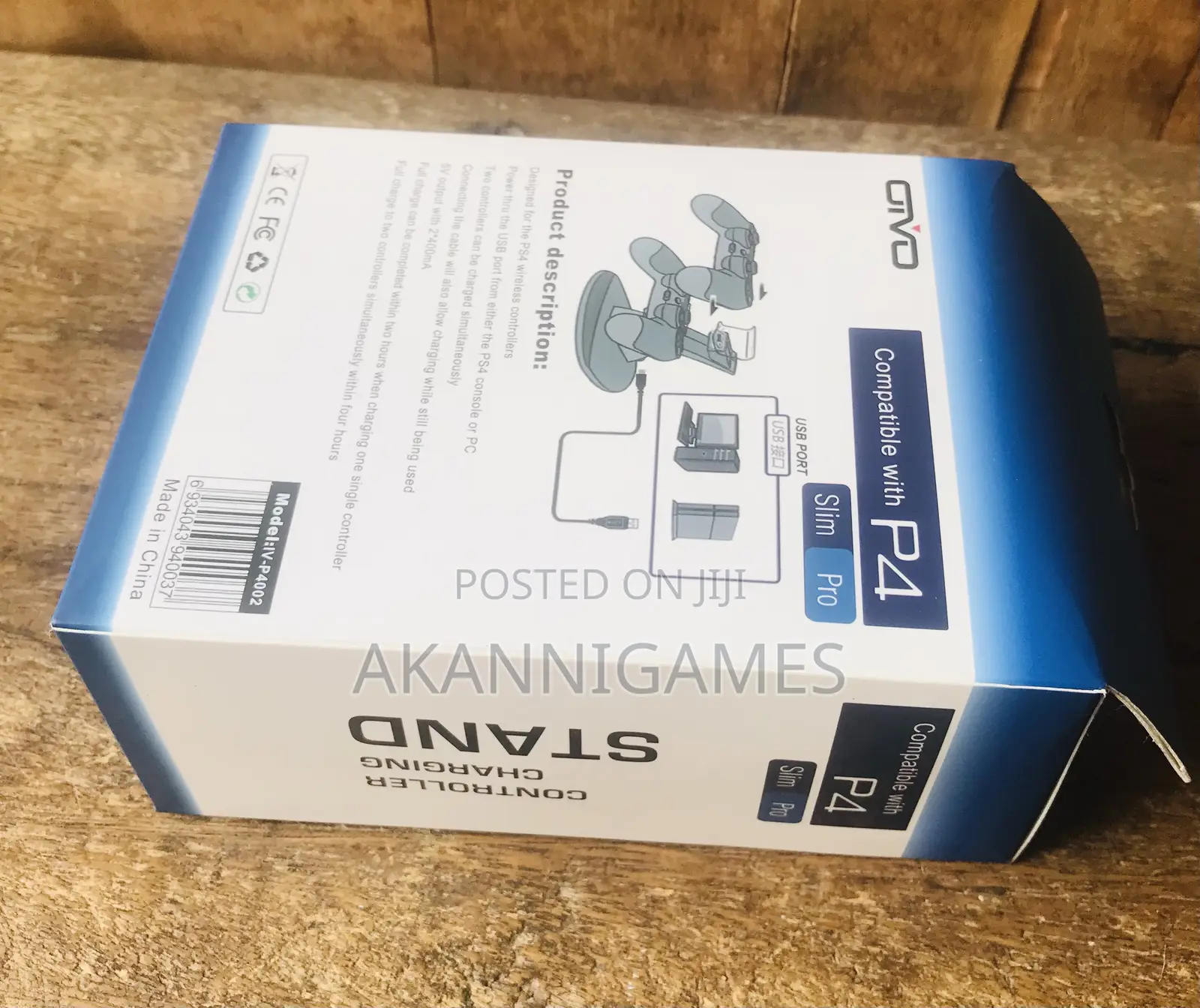 Dual Charging Dock for Ps4 Wireless Controllers
