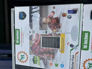 16inches Solar Rechargeable Fan
