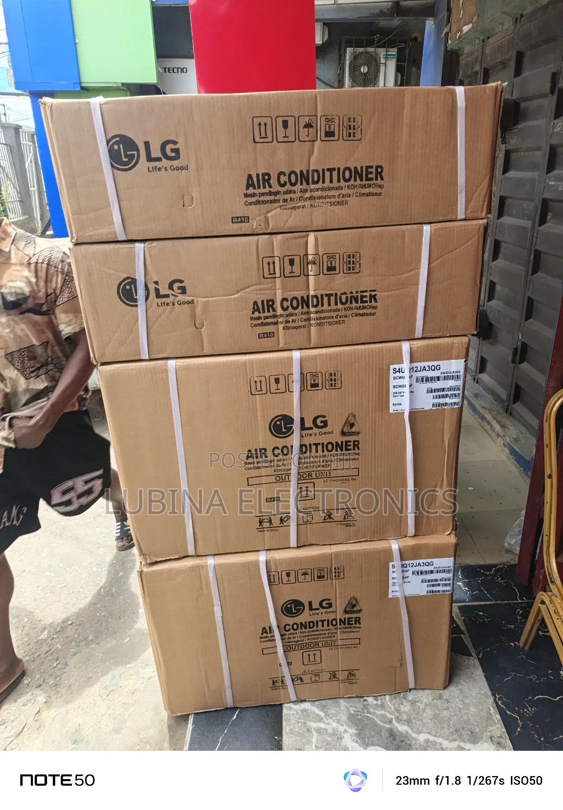 Brand New Lg 1.5hp Split Unit Air Conditioning√100% Copper√