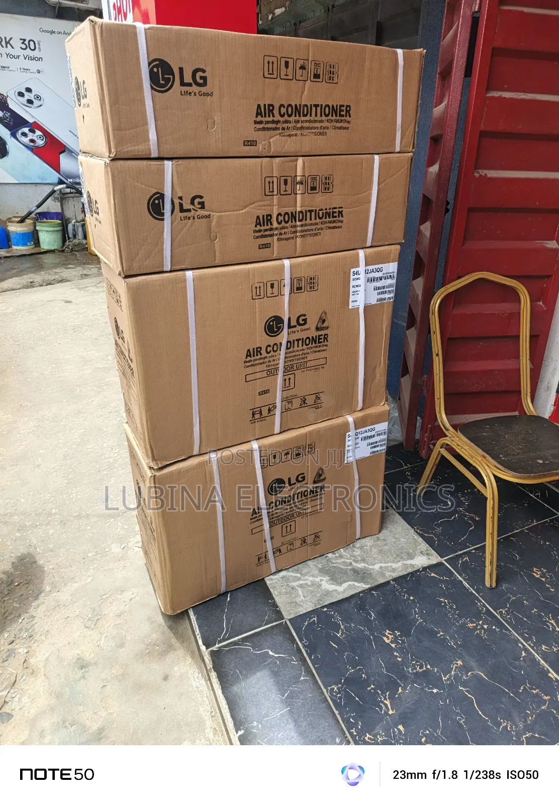 Brand New Lg 1.5hp Split Unit Air Conditioning√100% Copper√