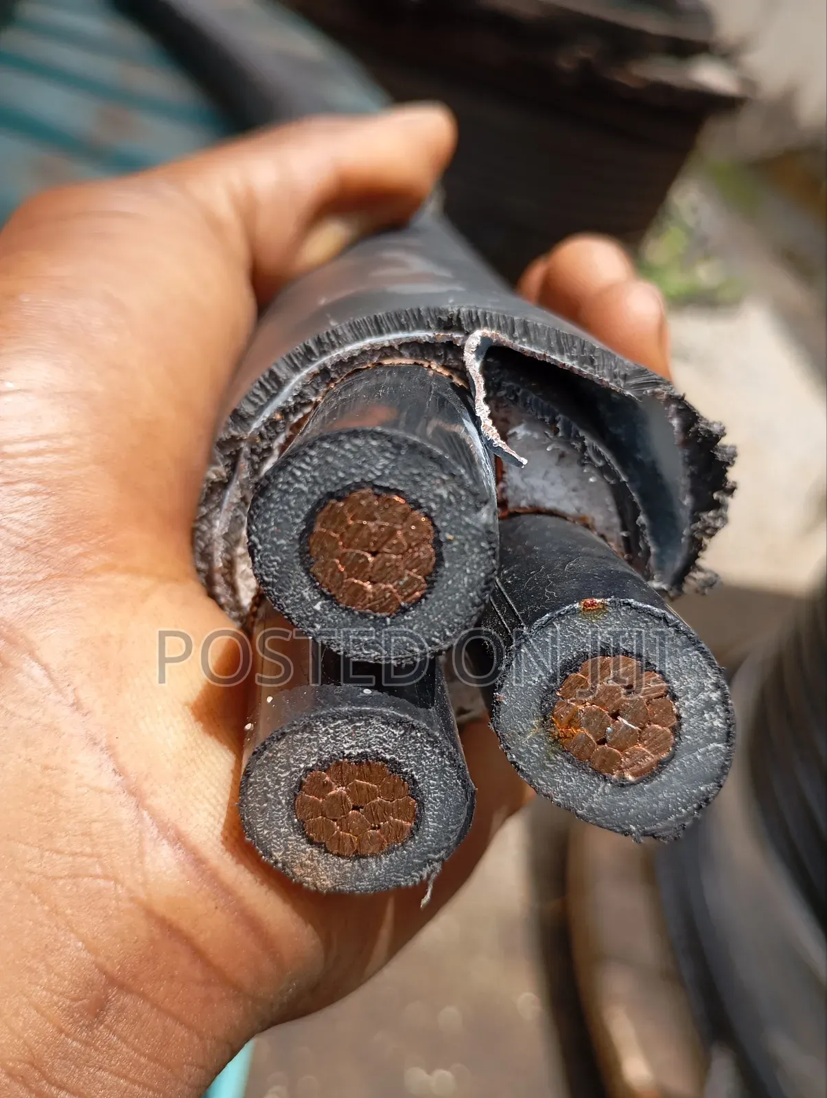 70mmx1core 11000v High Quality Electric Armoured Cable