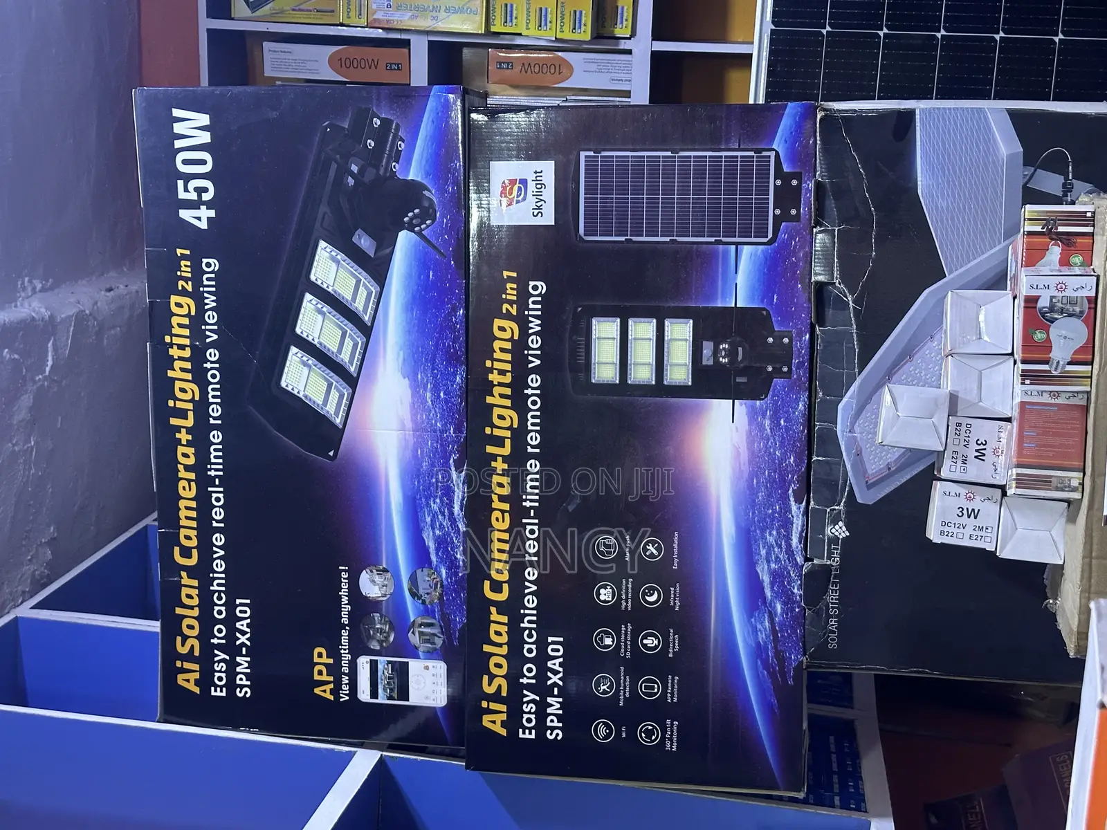 A1 Solar Camera + Lighting