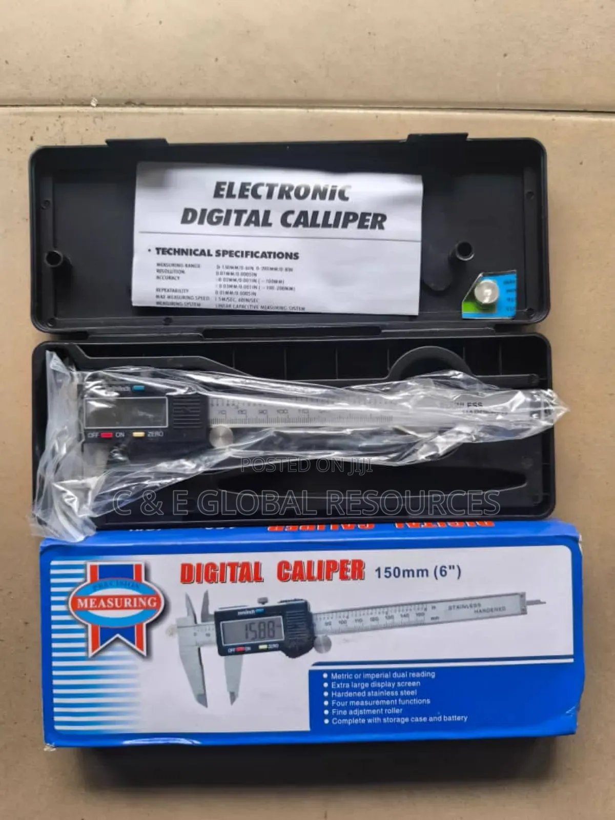 Electronic Digital Caliper (150mm/6") All Sizes Available