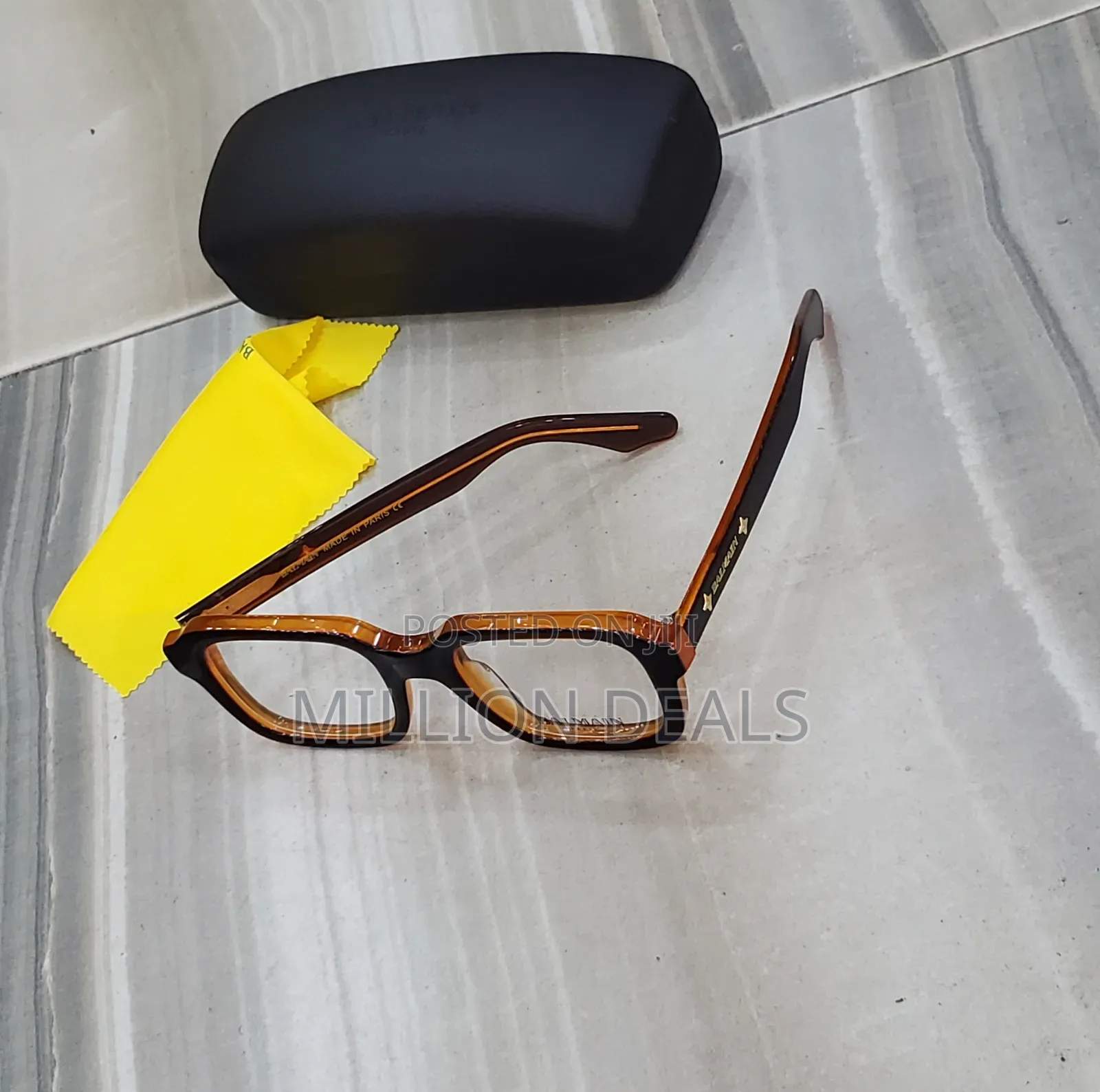 Square Luxe Men’S Frame Sunglasses