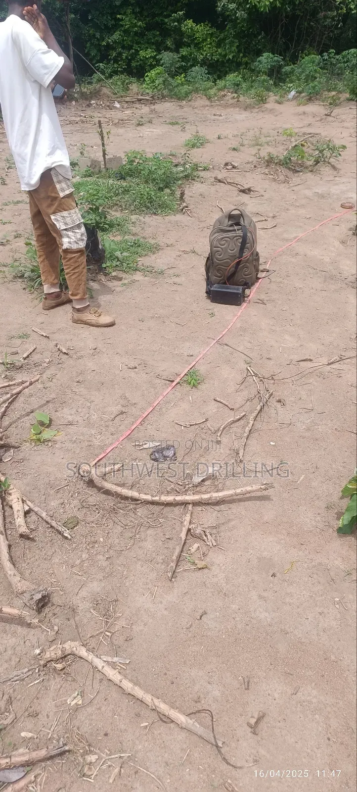 Geophysical Survey in Oyo