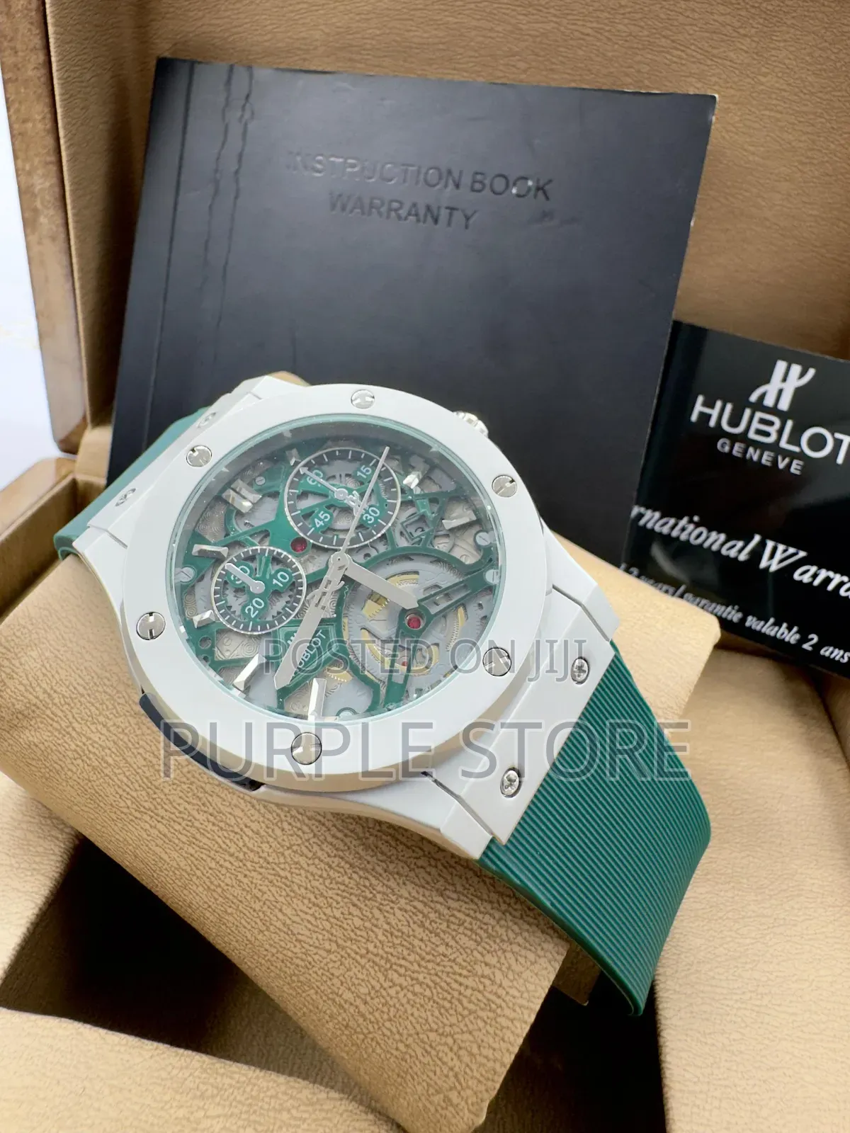 Hublot Quality Rubber Strap Watch