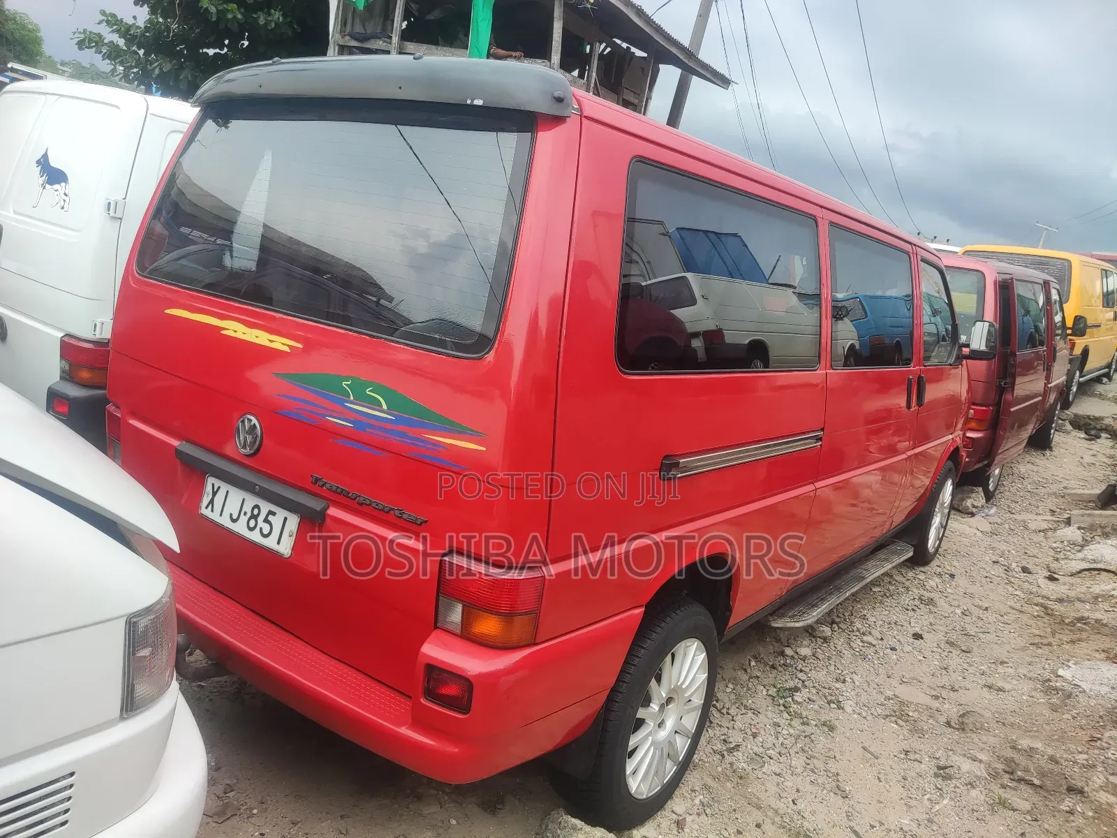 Volkswagen Transporter 2005 Red