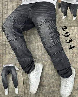 Black Men's Stock Jeans