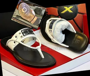 Givenchy Luxury Men's Leather Slipper Original Made In Italy