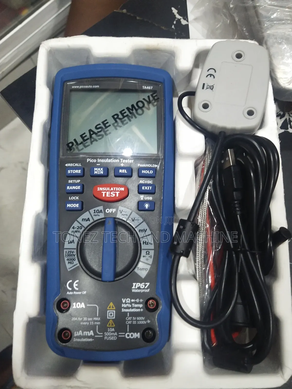 Insulation Tester With True RMS Multimeter