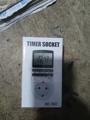 Photo - Taffware Digital Timer Socket, Used to Schedule the on/Off