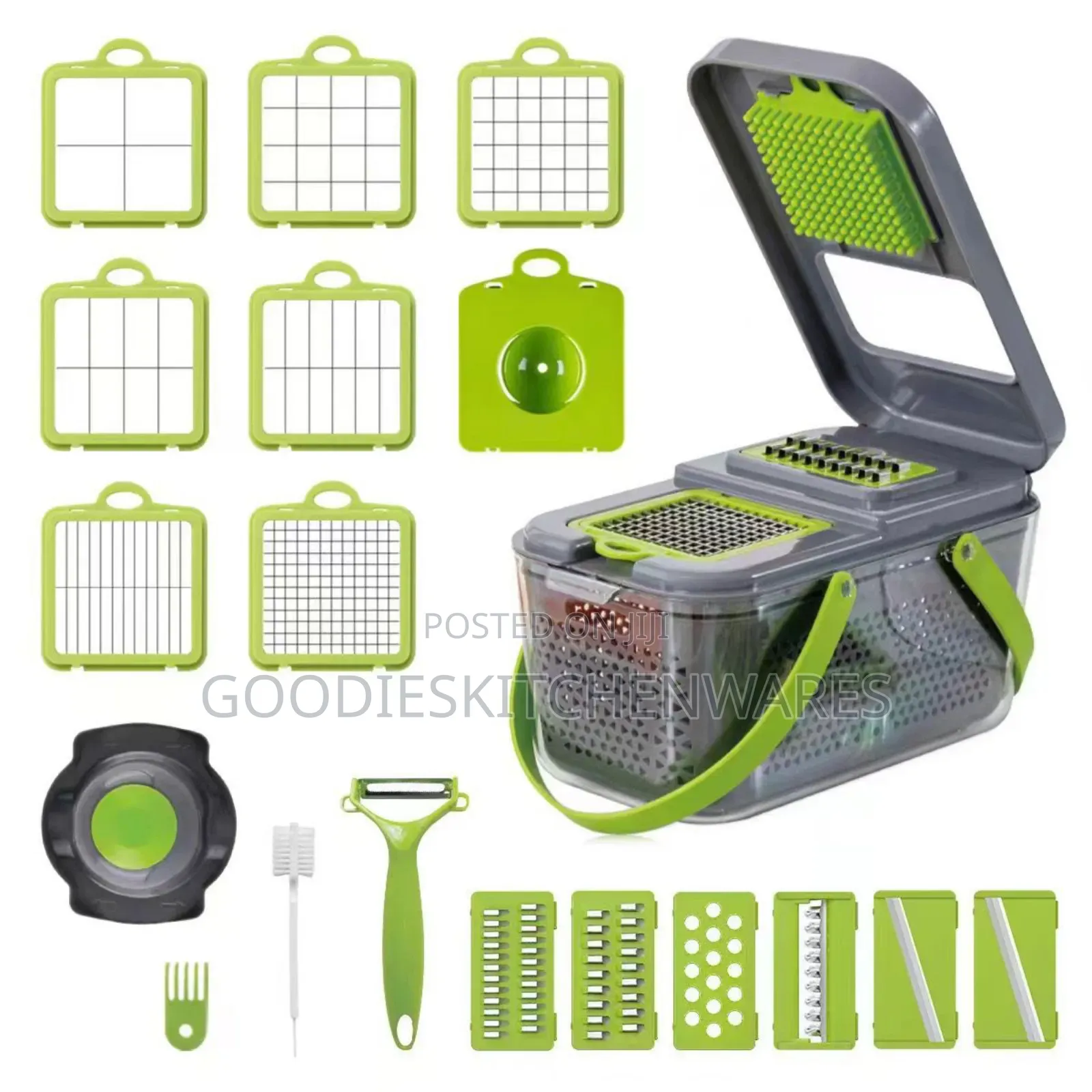 22 PCS Vegetable/ Veggie Slicer