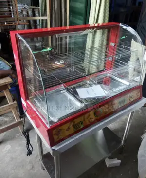 Photo - 3feet Commercial Pastry Display/Electric Snack Warmer 3plate