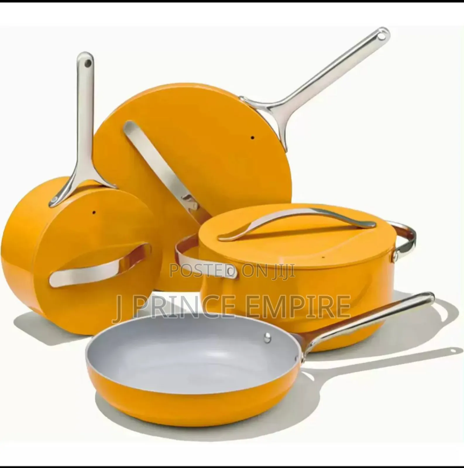 Nonstick Ceramic Cookware Set (12 Piece) Pots,