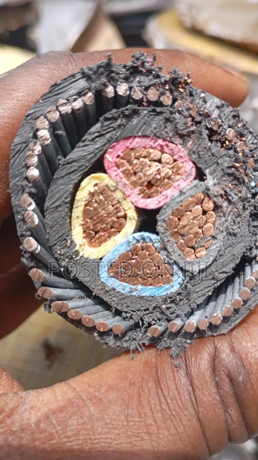 70mmx4core High Quality Electric Armoured Cable