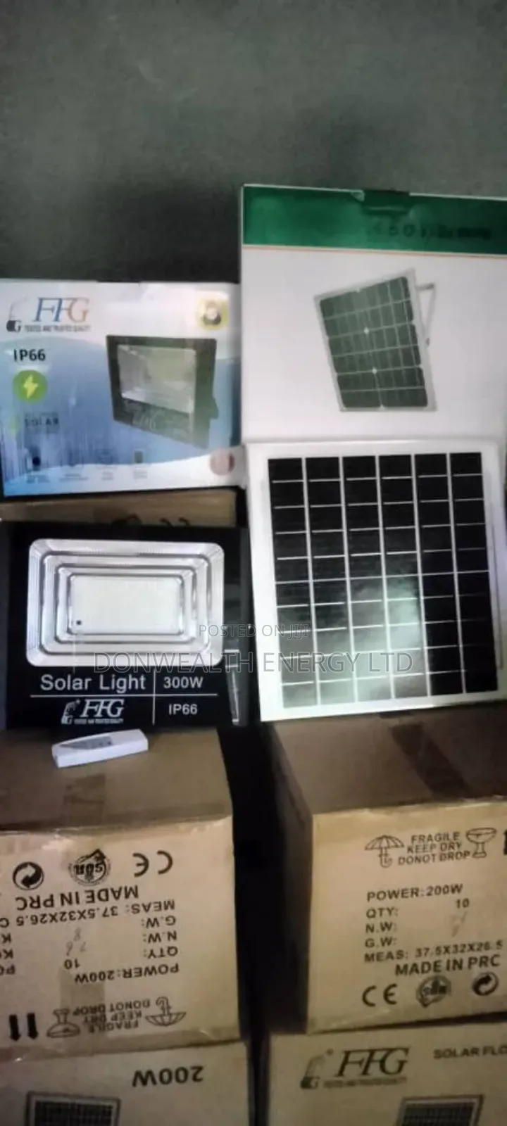 300watts Solar Lights, FFK