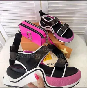 Original Quality Louis Vuitton Platform Luxury Sandals