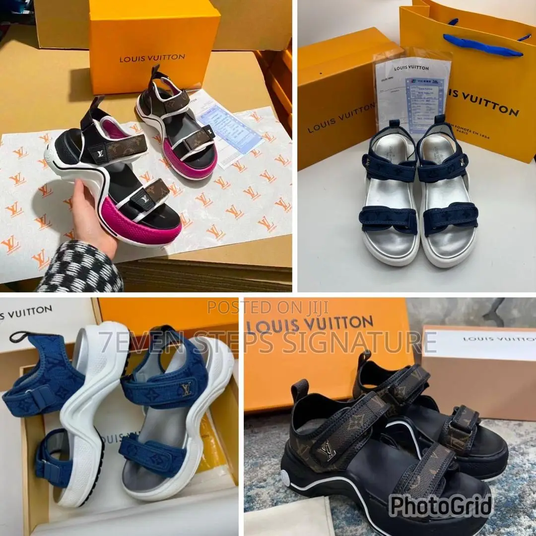 Original Quality Louis Vuitton Platform Luxury Sandals