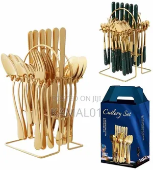 24pics - Gold Spoon Set