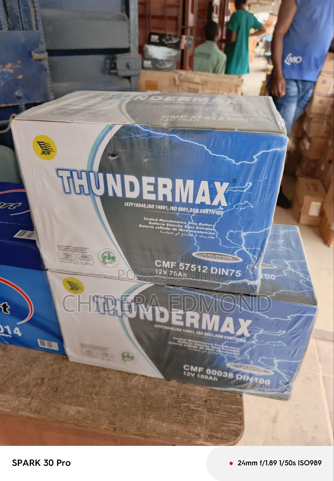 Thundermax Car Battery