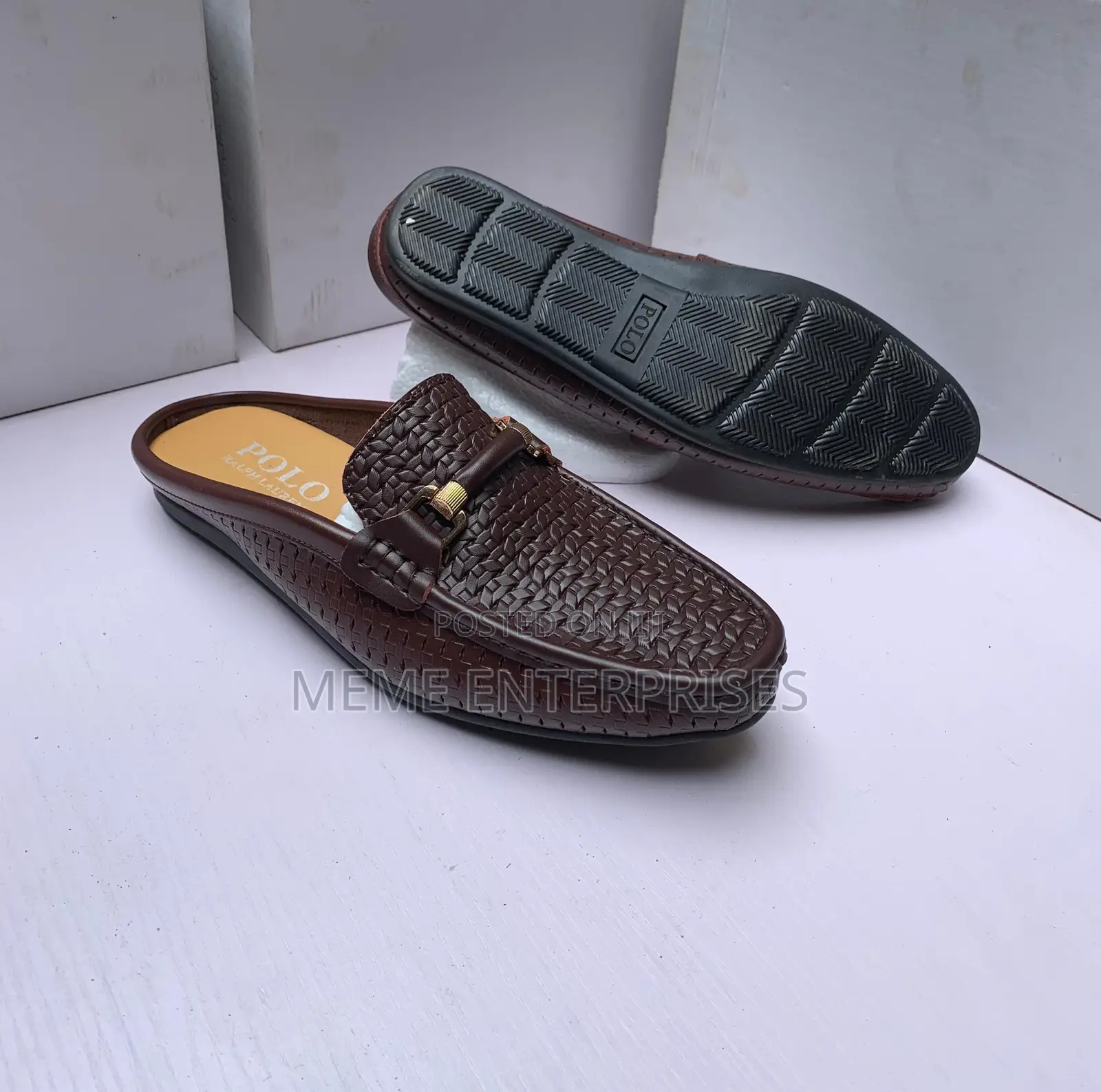 Half Shoe (Black,Brown White)