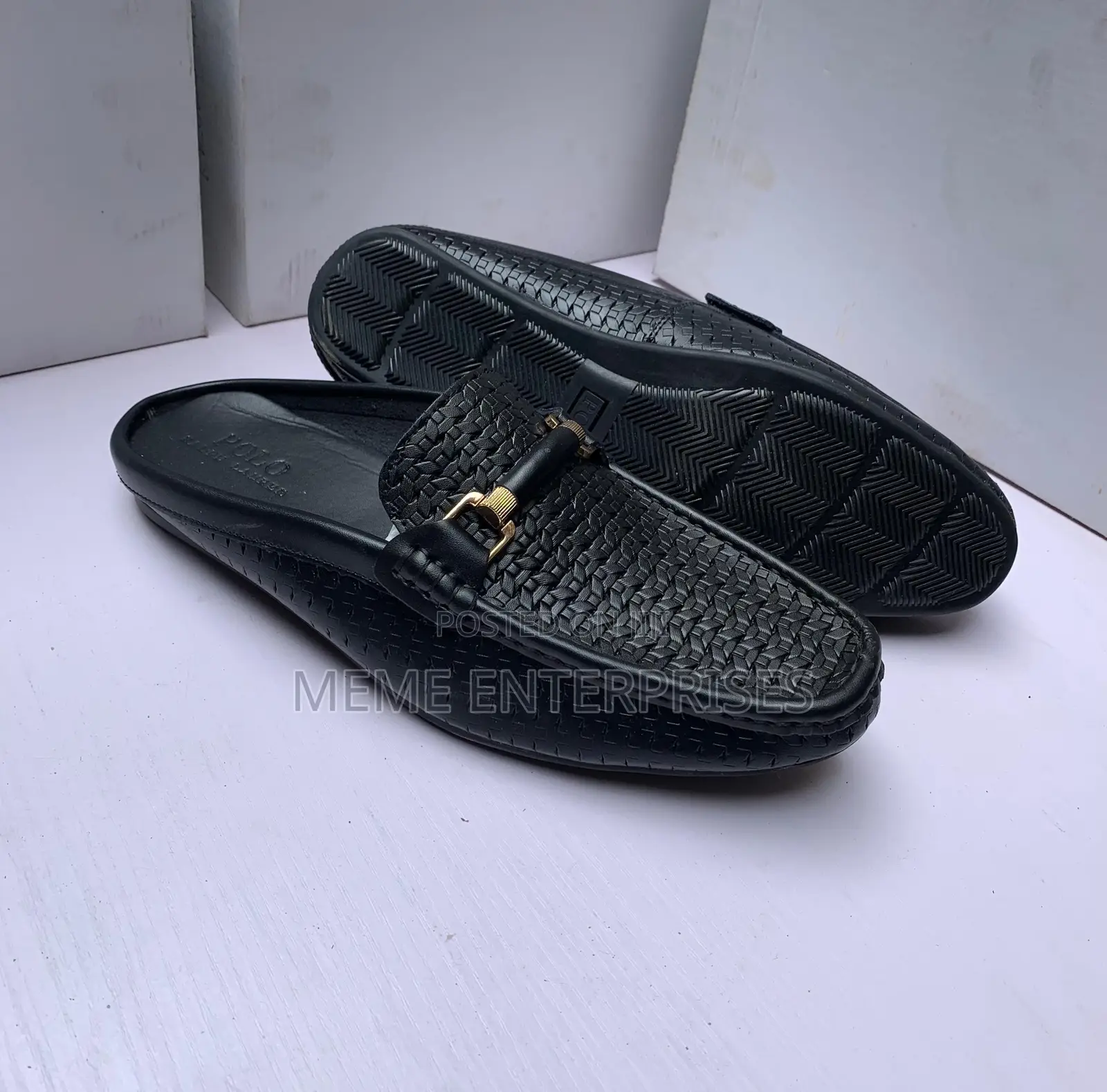 Half Shoe (Black,Brown White)