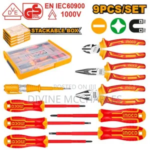 Hktv01h091
9 PCS Insulated Hand Tools Set