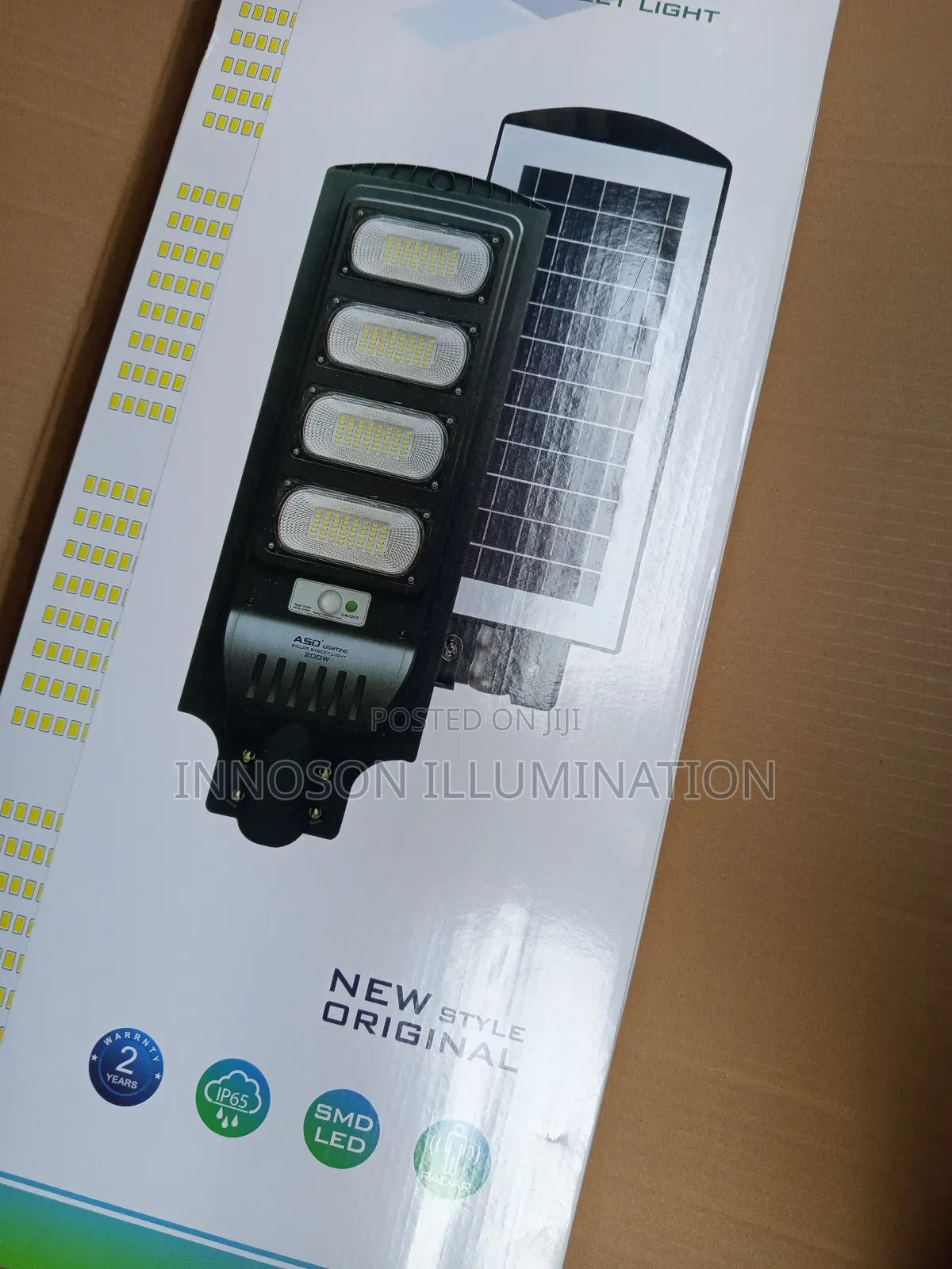 200w 4eye Solar All In One Street Light
