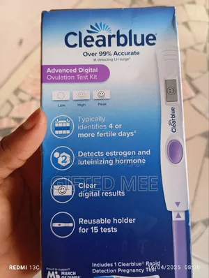 Clearblue Advanced Digital Ovulation Test Kit(4 or More Days)15 Tests