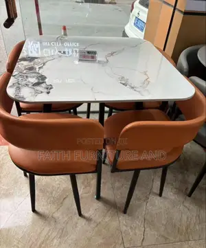 Multicolor Dining Set by 4 Chair