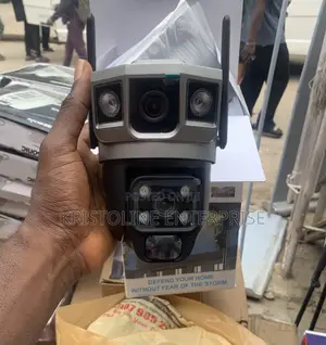 3 Lens 8mp V380pro Solar 4g PTZ Camera