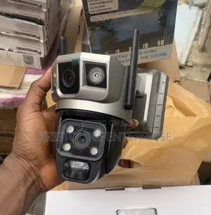 3 Lens 8mp V380pro Solar 4g PTZ Camera