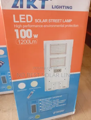 100w Akt Solar Street Lights
