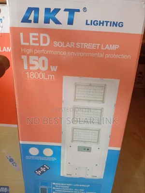 150w Akt Solar Street Light
