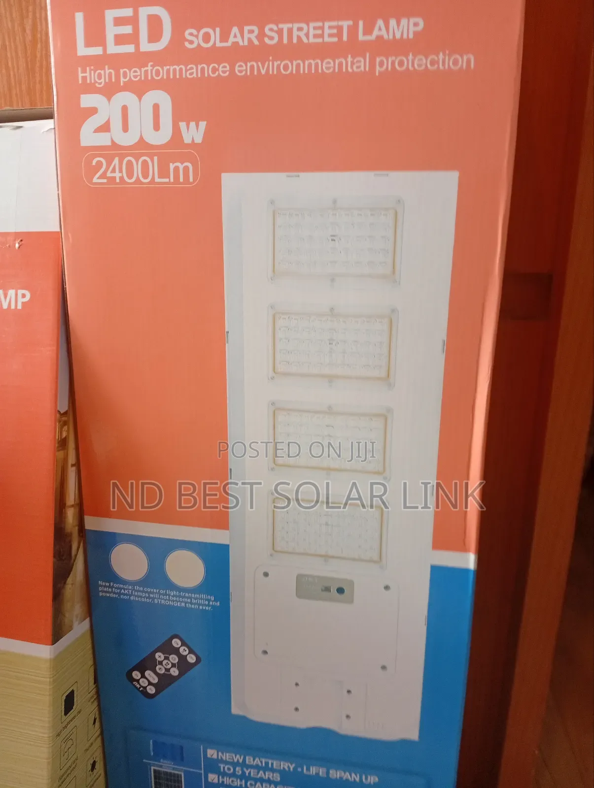 200w Akt Solar Street Light